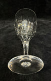Set of 8 Atlantis Castelo Cut Crystal Water Goblets