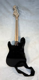 Black Squier Stratocaster Electric Guitar