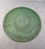 Indiana Glass Tiara Green Platter