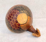 Cheetah Drinking From Bowl African Art