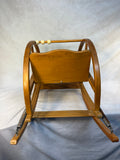 Vintage Teetertot Toddler Ricking Chair by Delphos Bending Co.