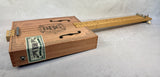 Three String Cigar Box Slide Guitar