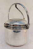 Keystoneware Silver Plated Ice Buckt with Articulated Lid