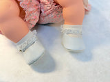 Vintage Wicker Doll Stroller with Madame Alexander Doll