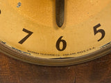 Vintage Wooden Telechron Table Clock 4H87