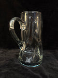 Hand-Blown Glass Pitcher