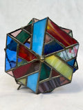 Handmade Leaded Stained Glass Kaleidoscope