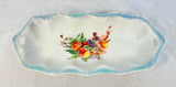 Vintage Urla Germany Long Serving Dish Iridescent Porcelain