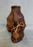 Two Headed Romanian Vase