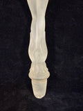 Frosted Glass Figural Bottle Stopper