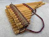 Handmade 23 Pipe Andean Pan Flute