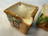 Postwar Japan Cottage Sugar and Creamer