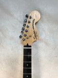 Black Squier Stratocaster Electric Guitar