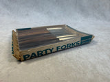 Mid-Century Modern Party Forks - set of 8