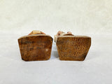 Hand-Carved Wooden Doctor Figures - Set of 8