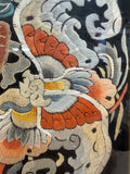 Framed Chinese Embroidery Medallion