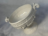 Vintage Imperial Porcelain Footed Compote Dish with Lid