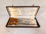 Sheffield Stainless Carving Set with Bakelite Handles