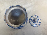 Bybee Blue and White Spongeware Pottery Set