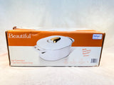 Beautiful Six Quart Enameled Cast Iron Dutch Oven