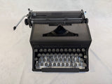 Royal Silent Deluxe Manual Typewriter with Case