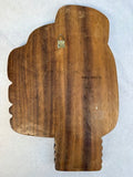 Balinese Wood Carving with Shell Inlays