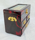 Chinese Lacquer Jewelry Box