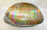 Yalos Murano Glass Iridescent Bowl 20"