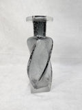 Twisted Bubble Glass Vase