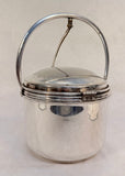 Keystoneware Silver Plated Ice Buckt with Articulated Lid