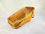 Longaberger Large Vegetable Basket with Plastic Liner 2000 Edition