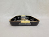 Toyo Japan Black Lacquer Serving Trays