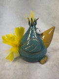 Whimsical Bird Figurine by Janet Donnangelo
