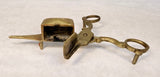 Vintage Brass Candle Wick Trimmer Snuffer Scissors