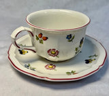 Villeroy & Boch Petit Fleur - Set of 6 Cups and 7 Saucers