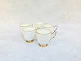 Aynsley Golden Crocus Bone China Tes Set for 5