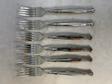 Oneida Act I Six Place Setting Stainless Steel Flatware Set