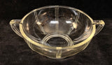 Glasbake Queen Anne Lidded Serving Bowl