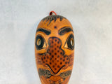 Whimsical Peruvian Gourd Mask
