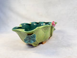 Vintage Lotus Leaf Bowl