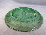 Indiana Glass Tiara Green Platter