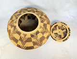 Large Coil Basket with Lid