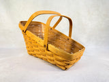 Longaberger Large Vegetable Basket with Plastic Liner 2000 Edition