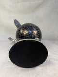 Art Deco Style World Globe with Airplane