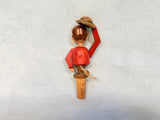 Set of 3 Vintage Mechanical Novelty Wine Stoppers