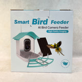 Solar Powered Smart Bird Feeder AI Bird Camera Feeder - New in Box!