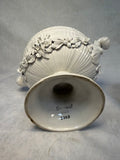 Vintage Imperial Porcelain Footed Compote Dish with Lid