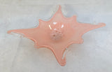 Pink Murano Cased Glass Bowl