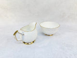 Aynsley Golden Crocus Bone China Tes Set for 5