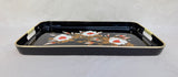 Toyo Japan Black Lacquer Serving Trays